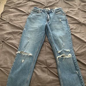 Abercrombie and Fitch curve love mom jeans